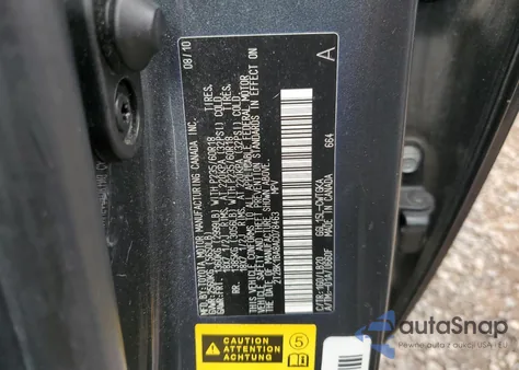 2010 Lexus Rx 350 из США, поврежденный, VIN 2T2BK1BA8AC078463